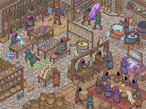 Witches' Supply Cooperative Workshop