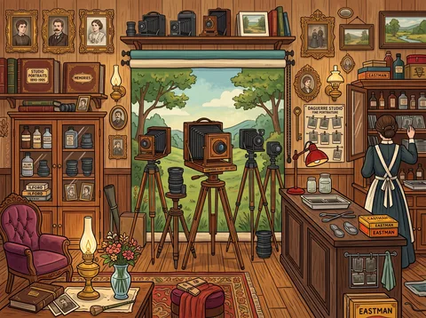 Old Portrait Photography Studio