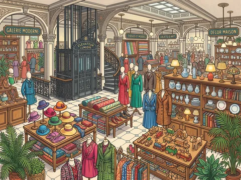 Department Store Shopping Floor