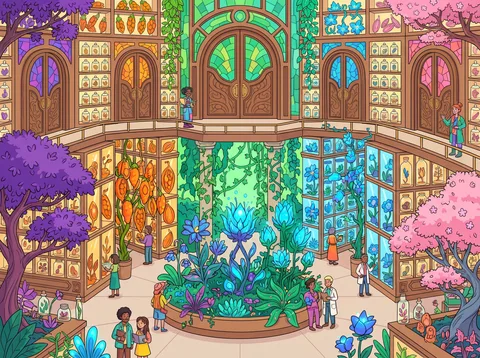 Botanists Inside A Seed Archive