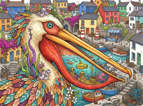 Pelican Beak Harbour and Fishing Village