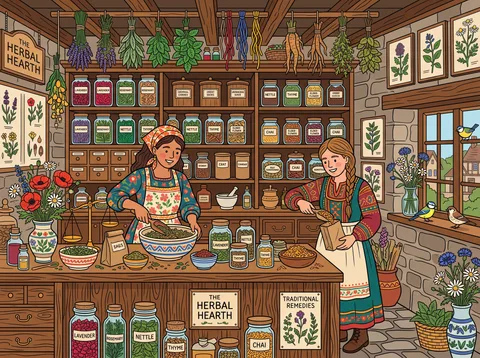 The Herbal Hearth Apothecary