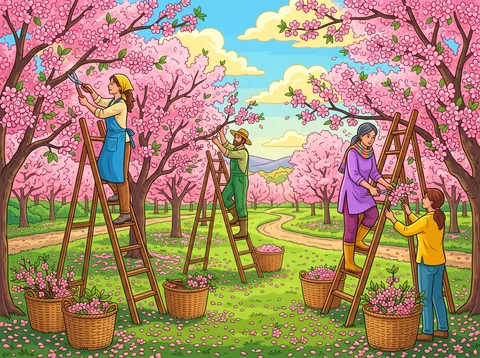 Pruning Trees In A Blossom Orchard
