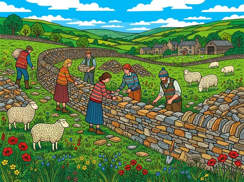 Building A Dry Stone Wall