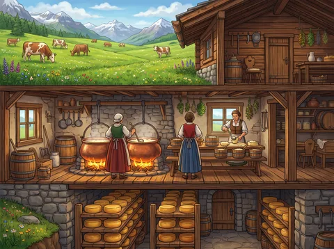 Alpine Cheesemaking Chalet