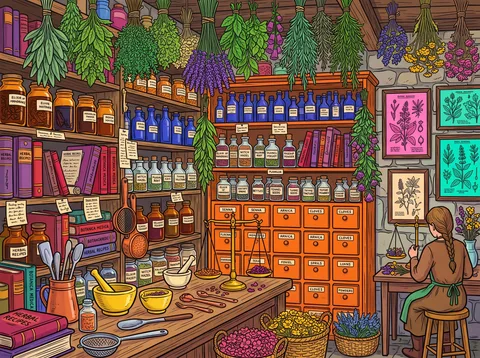 Herbal Apothecary Shop
