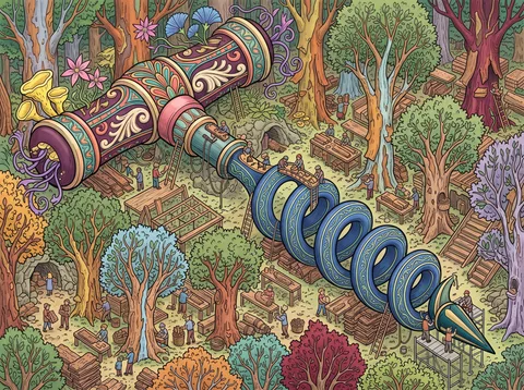 Corkscrew Workshop Among the Cork Oaks
