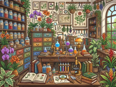 Botanical Research Workroom
