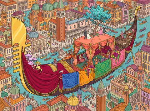 Gondola Wedding on the Grand Canal
