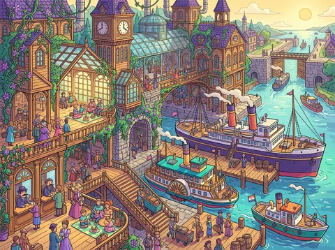 Victorian Harbor Ferry Terminal